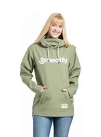 Meatfly dámská softshell bunda Alita Olive / White | Zelená | Velikost XS