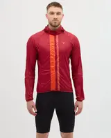 Pánská cyklo bunda silvini gelo červená l