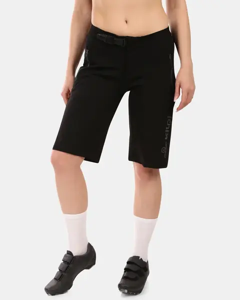 Dámské cyklistické kraťasy kilpi hixon-w 2v1 černá 34