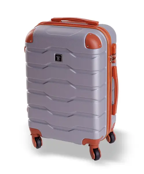 Cestovní kufr bertoo firenze - stříbrný m