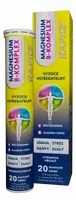 Magnesium B-komplex RAPID šumivé tablety tbl.20