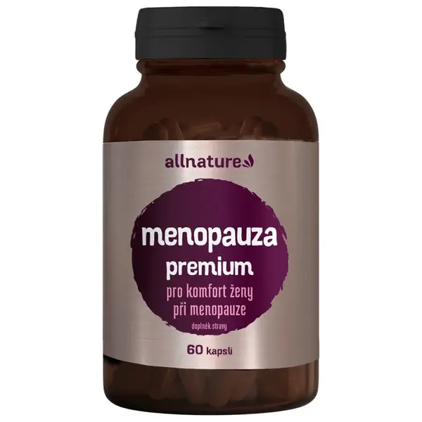 Allnature Menopauza Premium 60 kapslí