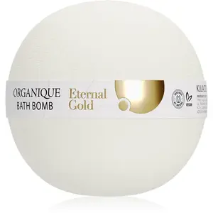 Organique Eternal Gold Smoothing Therapy koupelová bomba s vyživujícím účinkem 170 g
