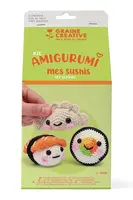 DIY sada - háčkovaná plyšová hračka Graine Creative Make & Sushi 13 x 26 x 13 cm více barev