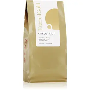 Organique Eternal Gold Smoothing Therapy relaxačná soľ do kúpeľa 200 g