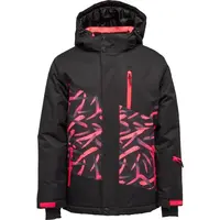 Lewro WISTERIA Dívčí zimní bunda, černá, velikost 152-158