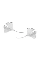 Postříbřené náušnice Lilou Ginko 138/40/KOL/SR