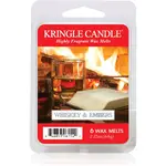 Kringle Candle Whiskey & Embers vosk do aromalampy 64 g