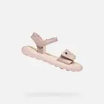 Dívčí sandály geox puffypop starorůžová 38