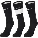 Nike Y NK ELITE CREW 3PR Dětské ponožky, černá, velikost