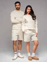 Ombre UNISEX sweatshirt + shorts set