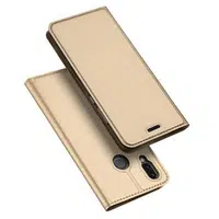 Flipové pouzdro Dux Ducis Skin pro Xiaomi Redmi 8A, zlatá