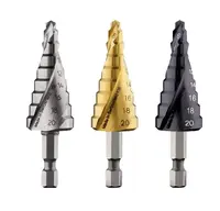 Bosch Príslušenstvo - 3-dielna súprava stupňovitých vrtákov, priemer 4-20 mm 2608587433