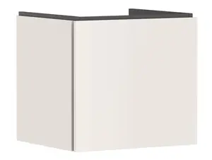 Hansgrohe Xilesa E - Umývadlová skrinka, 50x53x47 cm, 1 zásuvka, matná béžová 54251780