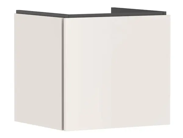 Hansgrohe Xilesa E - Umývadlová skrinka, 50x53x47 cm, 1 zásuvka, matná béžová 54251780