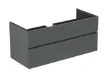 Ideal Standard Finesse - Umývadlová skrinka, 120x51x55 cm, 2 zásuvky, matný antracit E3394Y2
