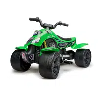 Čtyřkolka šlapací Bud Racing zelená