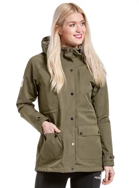 Meatfly dámská street bunda Xita Olive | Zelená | Velikost XS