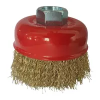 Kartáč hrnkový vlnitý, mosazný, 75 mm, M14, ENPRO