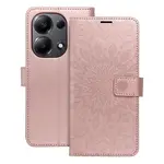 Mezzo pouzdro, Xiaomi Redmi Note 13 Pro 4G, vzor 2, rosegold