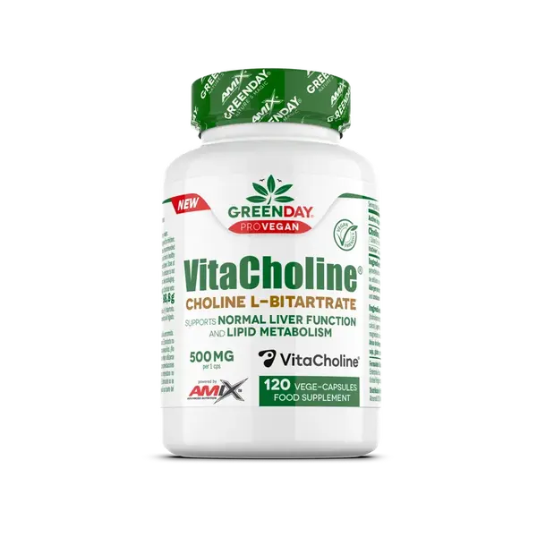 AMIX GreenDay ProVegan Choline Bitartrate VitaCholine , 120cps