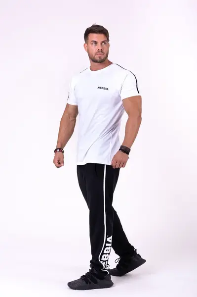 Nebbia 90's Hero tričko 143, bílá, L