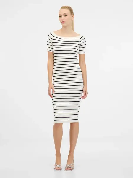 Cream women's midi dress ORSAY - Women's