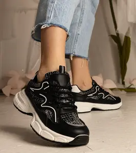 Gemre Čierne dámske športové tenisky Maurita