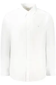 Biela košeľa s dlhým rukávom Calvin Klein