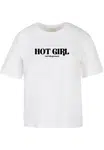 Women's Hot Girl Diagnosis T-shirt white