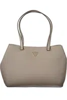 GUESS JEANS WOMEN'S BAG BEIGE
