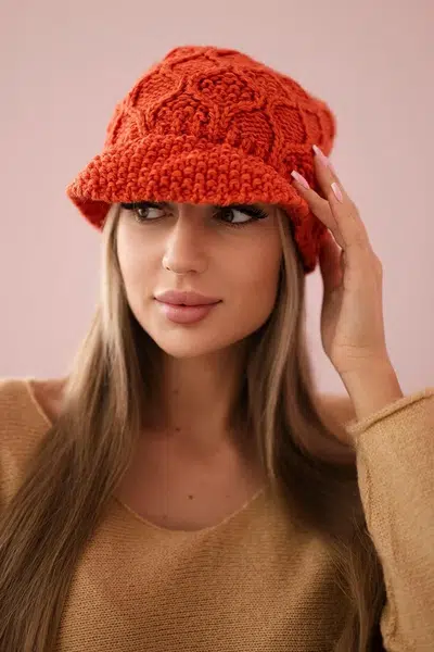 marka niezdefiniowana Čapica с fleece Roma Bis K235 ruda