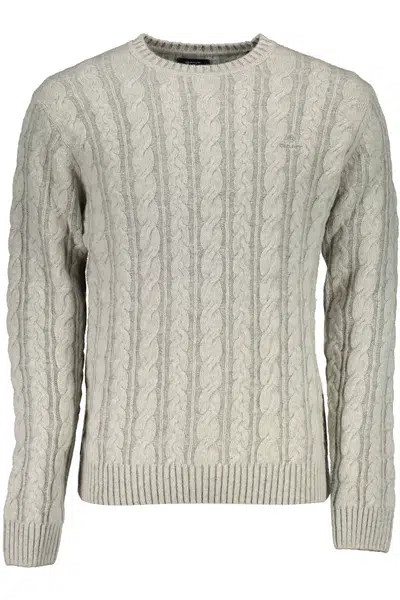 GANT MEN'S GRAY SWEATER