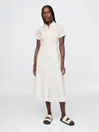 GAP Linen shirt maxi dress - Women's