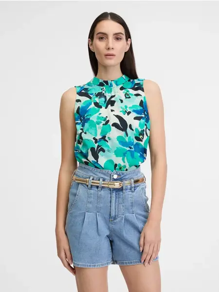 Blue women's blouse ORSAY - Women's