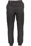 GIAN MARCO VENTURI BLACK MEN'S PANTS