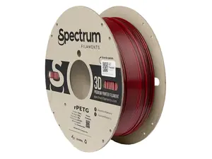 Spectrum 80593 3D filament, r-PETG, 1,75mm, 1000g, Červený (Carmine red)