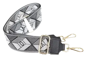 NovaKabelka.cz Látkový přídavný popruh cubo nero