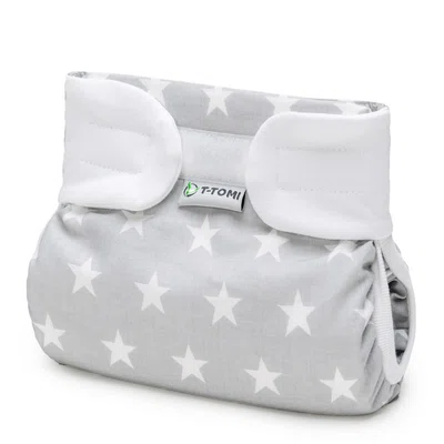 T-tomi Ortopedické abdukční kalhotky PLUS - suchý zip Grey stars (5-9kg)