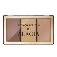 Revolution Konturovací paletka x Alagia (Face Like Alagia Highlight & Bronze Palette) 7,5 g