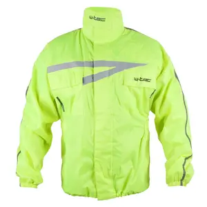 Moto pláštěnka W-TEC Rainy fluo žlutá XS