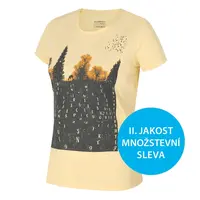 Husky Tee Forest L XXL, sv. žlutá Dámské bavlněné triko