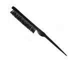 Tupírovací kartáč s kančími štětinami Eurostil Professional - 22,2 x 1,3 cm (02452)