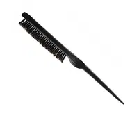 Tupírovací kartáč s kančími štětinami Eurostil Professional - 22,2 x 1,3 cm (02452)