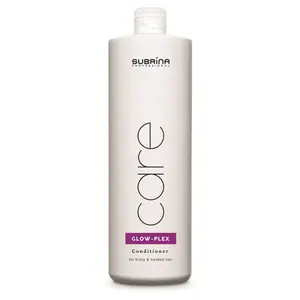 Hydratační kondicionér pro lesk vlasů Subrina Professional Care Glow-Plex Conditioner - 1000 ml (061079) + dárek zdarma