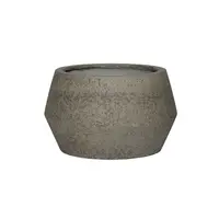 Květináč Harley Low, šedý diorit, více velkostí - Pottery Pots Velikost: S - ⌀ 36, v. 21,5 cm