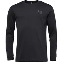 Under Armour SPORTSTYLE LEFT CHEST Pánské triko, černá, velikost M