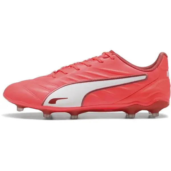 Puma KING PRO FG/AG Pánské kopačky, oranžová, velikost 41
