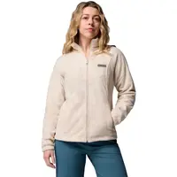 Columbia BENTON SPRINGS™ PRINTED FULL ZIP Dámská fleecová mikina, béžová, velikost
