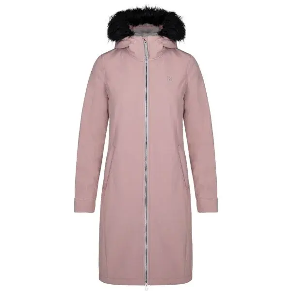 LOAP LUNELLA Dámský softshellový kabát, růžová, velikost